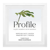 Elegant Deluxe White Square Photo Frames
