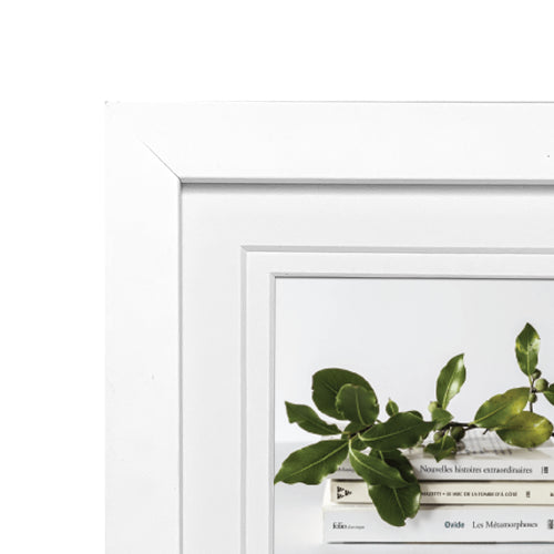 Elegant Deluxe White Square Photo Frames