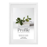 Elegant Deluxe White Photo Frame