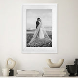 Elegant Deluxe White Photo Frame