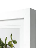 Elegant Deluxe White Photo Frame