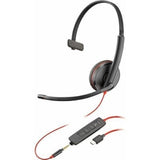 HP Poly Blackwire C3215 Monaural Headset + Carry Case (80S05AA)