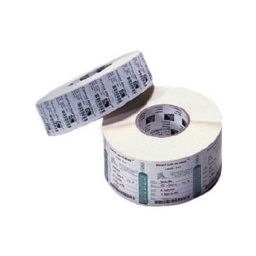 Zebra BRIGHT WHITE LABEL, WITH ACRYLIC ADHESIVE (83340)