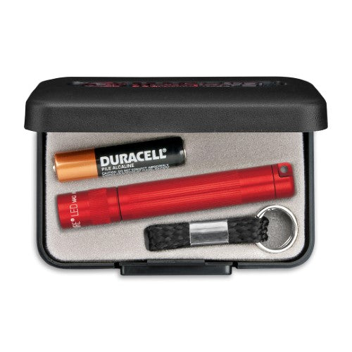 LED Flashlight - MAGLITE Solitaire 1 Cell AAA Pres Box (Red)