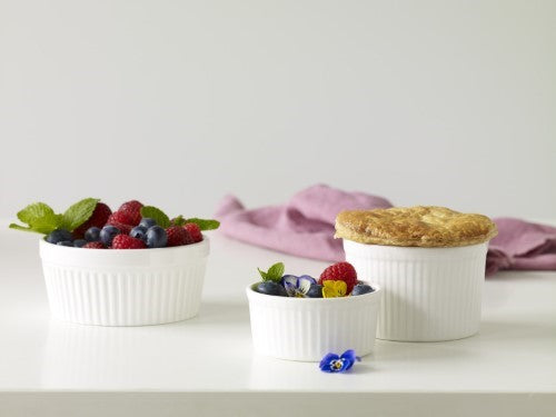 Banquet Souffle Dish White 100x65mm - Tablekraft- Set of  6