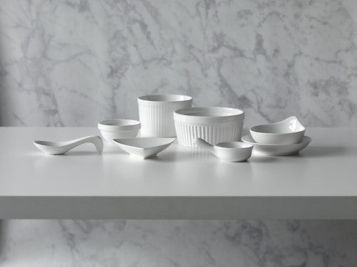 Banquet Souffle Dish White 100x65mm - Tablekraft- Set of  6