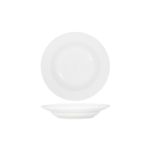 White Pasta Soup Bowl Deep-270x52mm Rim Shape - Tablekraft- Set of  3