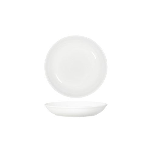 White Round Deep Coupe Bowl 225x40mm - Tablekraft- Set of  4