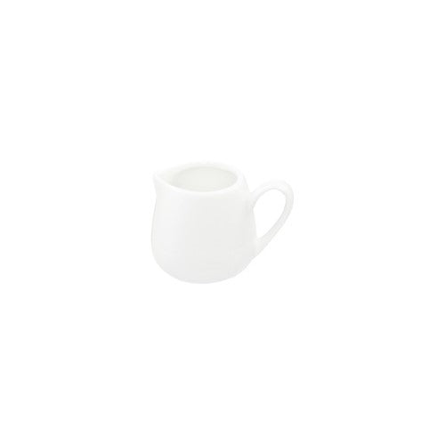 White Sauce Creamer With Handle 80x60x58mm - Tablekraft- Set of  12