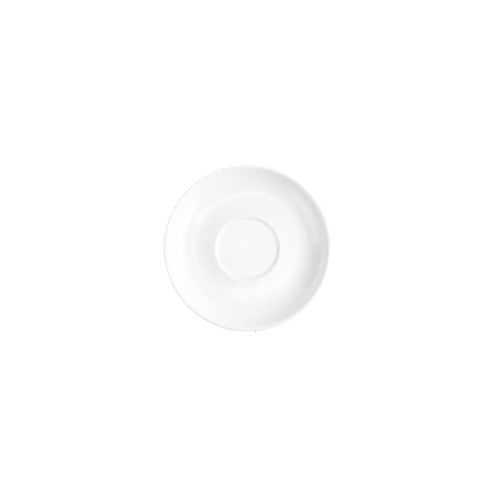 White Banquet Coffee Saucer 149mm - Tablekraft- Set of  6