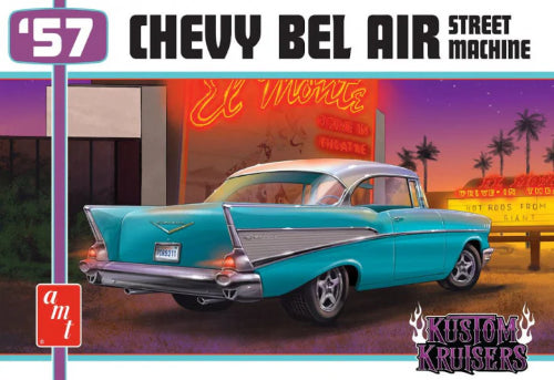 Plastic Kitset - 1/25 '57 Chev BelAir STMachine