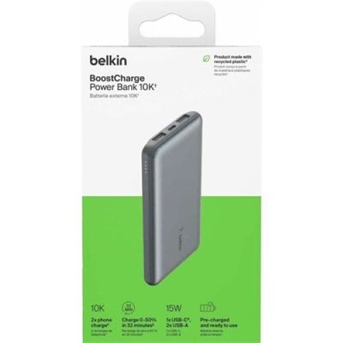 Belkin BOOSTCHARGE POWER BANK 10K (BPB011BTGY)