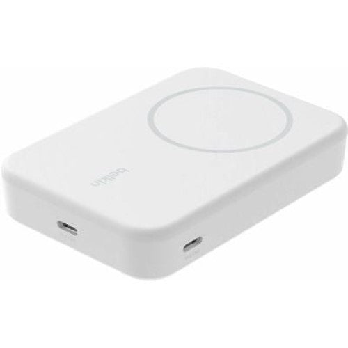 BOOSTCHARGE 10K 15W QI2 POWER BANK WHITE