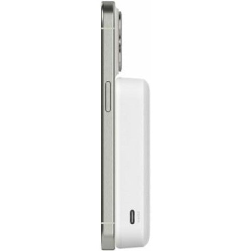 BOOSTCHARGE 10K 15W QI2 POWER BANK WHITE