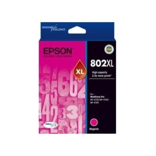 Epson 802XL MAGENTA DURABRITE INK (C13T356392)