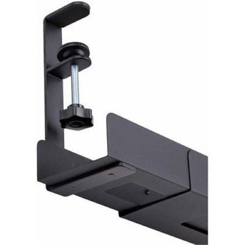 Under Desk Cable Management Tray Black
