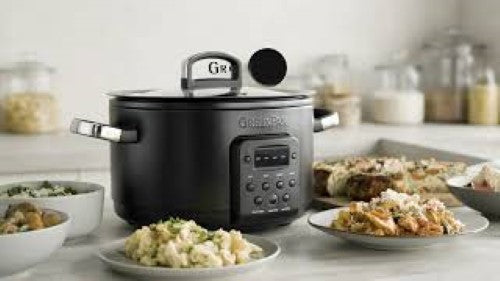 Bistro Slow Cooker 3.7L  - Stainless Steel - GreenPan