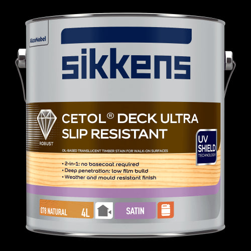 Sikkens Cetol Deck Ultra Slip Resist - Natural 4L