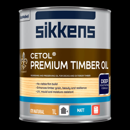 Sikkens Cetol Premium Timber Oil - Natural 1L