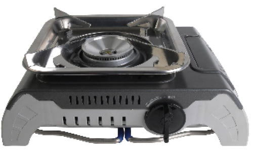 Campmaster Threaded Butane Portable Gas Stove with Folding Legs