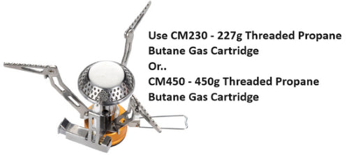 Campmaster Backpackers Mini Piezo Gas Stove