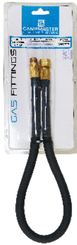 Campmaster 600mm 1/4 BSP M to 1/4 BSP F L.P. Gas Extension Hose