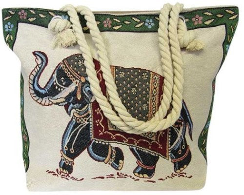 Rope Tote Elephant