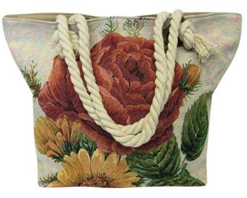 Rope Tote Bag Rose
