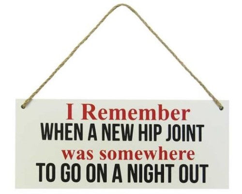 Wall Art - Senior Hanger Hip Joint