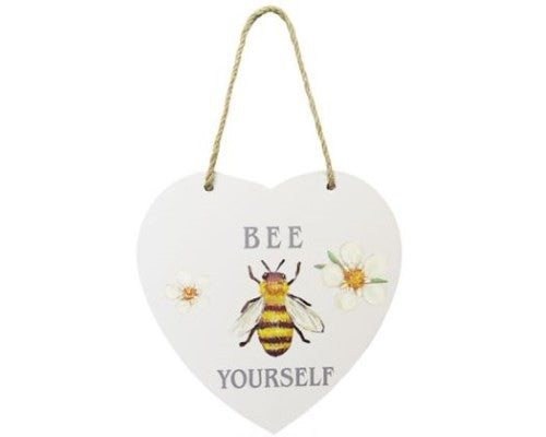 Wall Art - Bee Heart Hanger Bee Yourself
