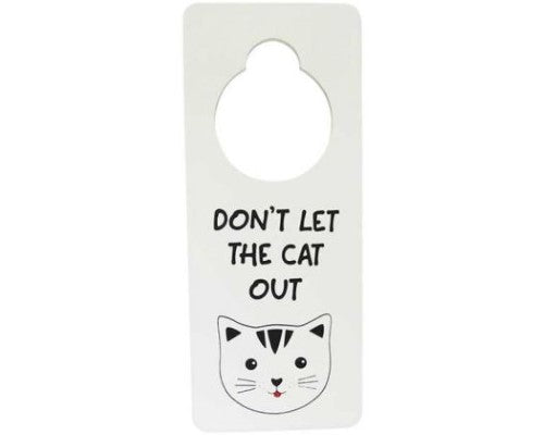 Wall Art - Door Sign Cat Alert