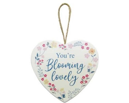 Wall Art - GardenHeartHanger Blooming