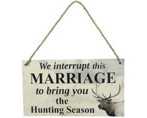 Wall Art - Hunting Hanger Marriage