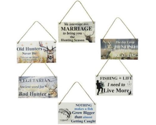 Wall Art - Hunting Hanger Set of 6