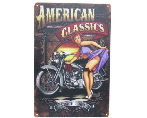 Wall Art Tin - American Classics