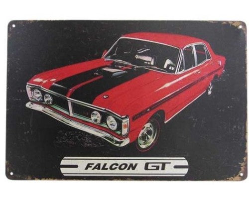 Wall Art Tin - Ford Falcon GT