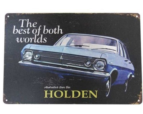 Wall Art Tin - Holden HR