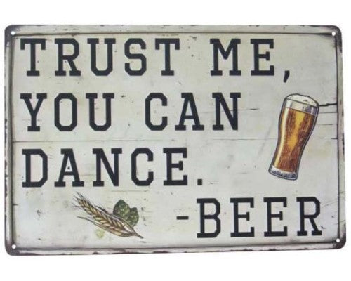 Wall Art Tin - Trust Me Beer