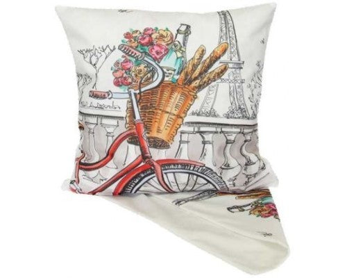 Cushion Cover -  Paris Velo