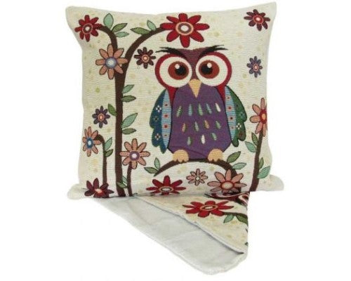 Cushion Cover -  Garden Owl