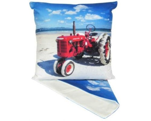 Cushion Cover -  NZ Vintage Beach Tractor