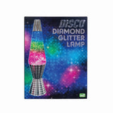 Glitter Lamp - Disco Mirror Diamond (9.2 x 9.2 x 36cm)