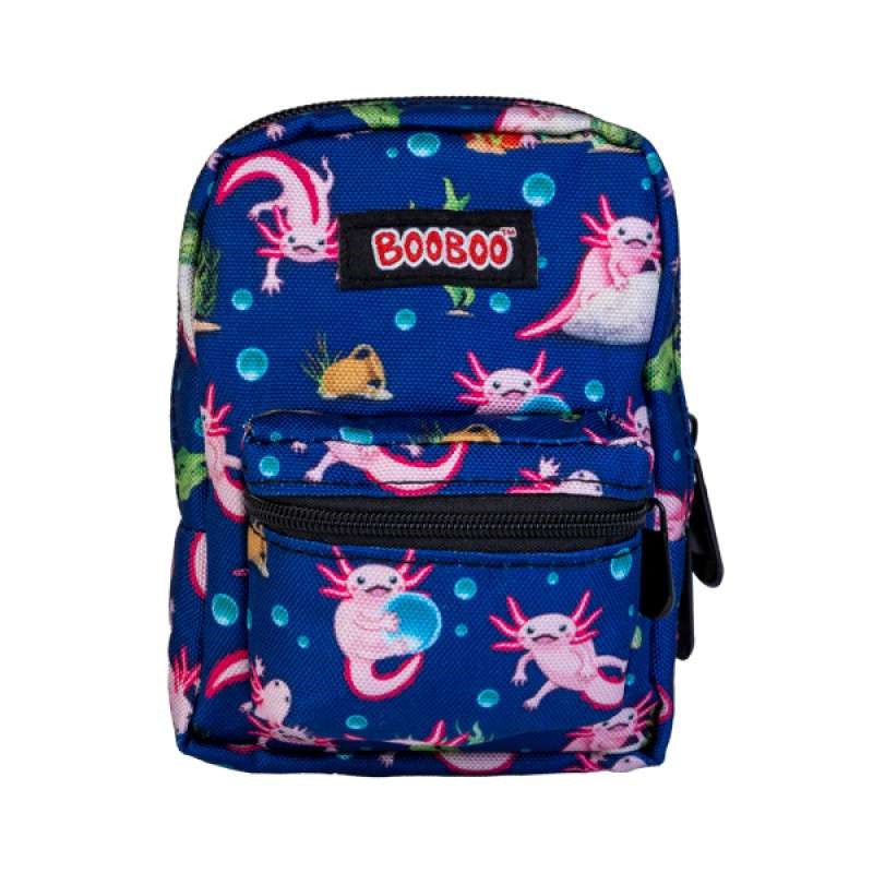 Mini Backpack - BooBoo Axolotl 10 - 14 x 5cm (Set of 3)