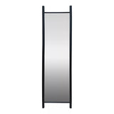 URBAN 11 DRESS MIRROR MATT BLACK 190X52X4CM