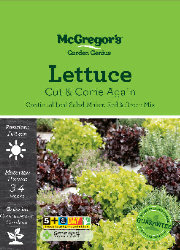 McGregor's Lettuce Cut & Come Again Packet
