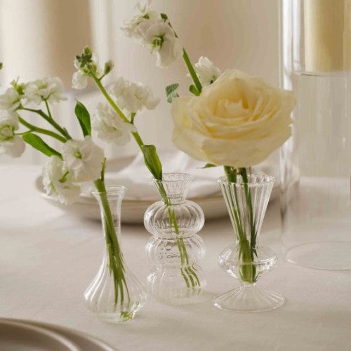 Midsummer Mr & Mrs Bud Vases