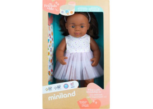 Miniland -My Friends & Me Baby Doll Australian Aboriginal Gir