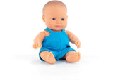 Miniland -My Friends & Me Caucasian Boy Baby Doll 21Cm