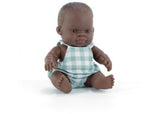 Miniland -My Friends & Me African Boy Baby Doll 21 Cm