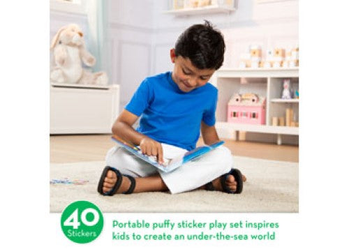 Melissa & Doug - Reusable Puffy Sticker Play Set - Ocean